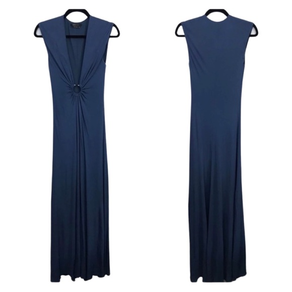 BCBGMaxAzria plunge neck maxi dress - Picture 8 of 8